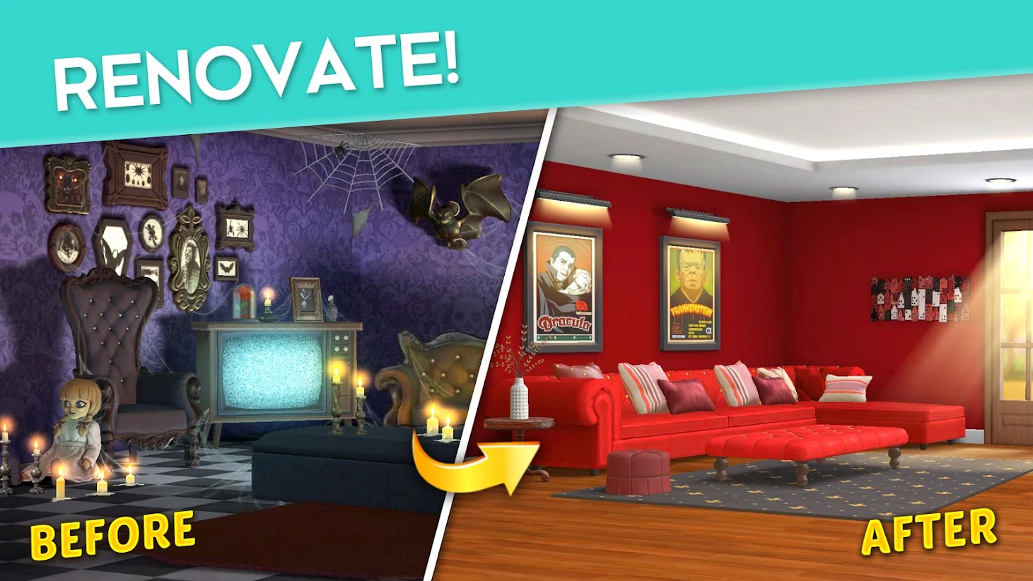 Project Makeover Mod Features