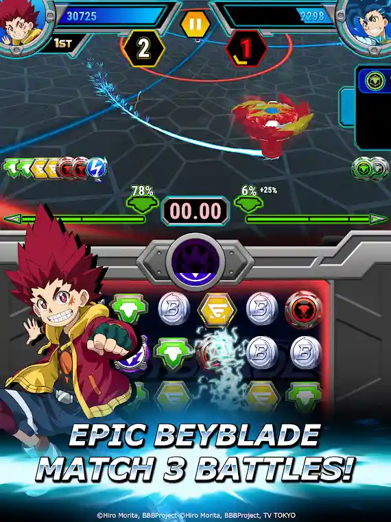 Beyblade Burst Rivals Mod APK v3.11.2 (Unlimited Gems, Free Purchase)