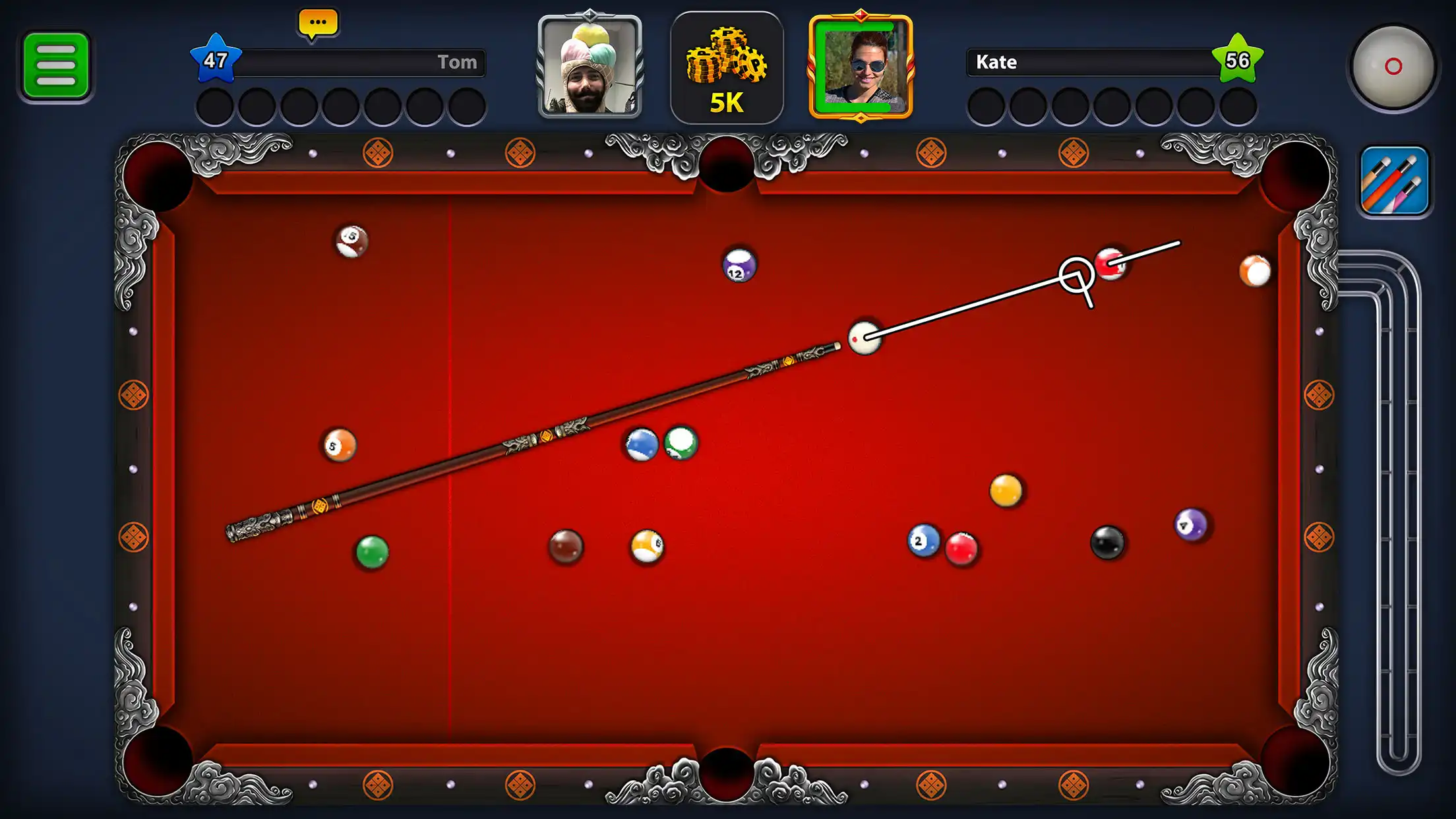 8 Ball Pool Gameplay