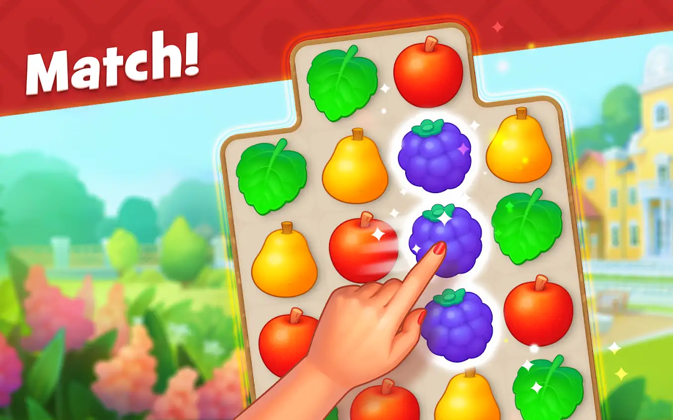 Gardenscapes Gameplay