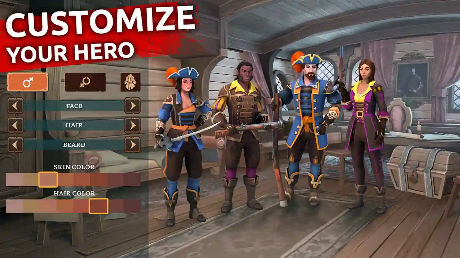 Mutiny Pirate Survival Game About