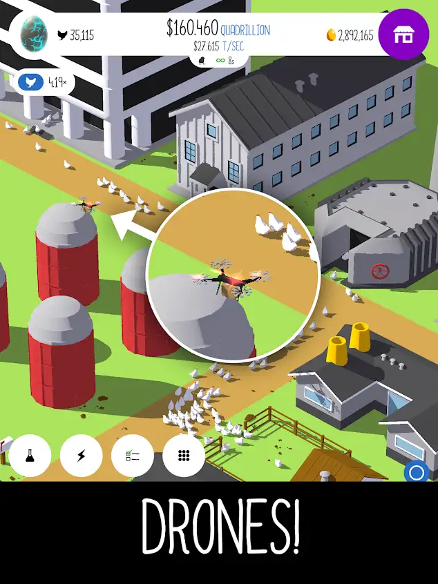 Egg, Inc Mod Apk Unlimited Golden Eggs And Money