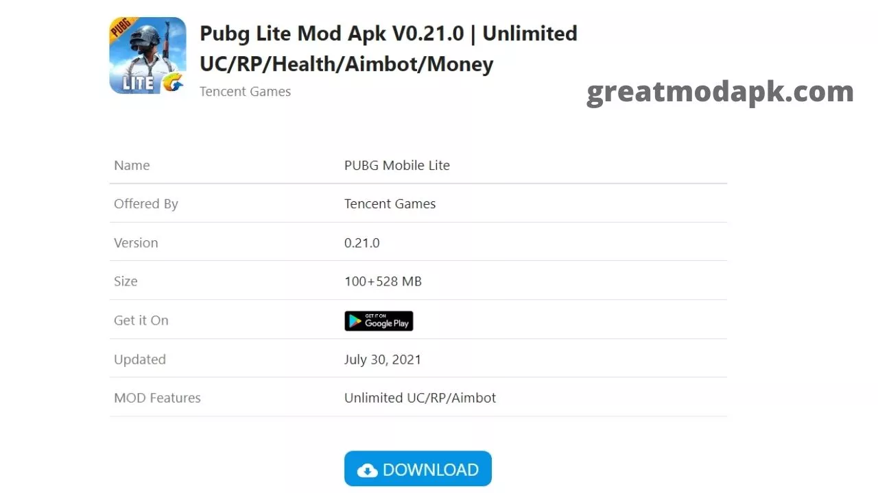 How To Download Pubg Lite Mod Apk