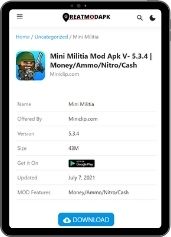How to Download Mini Militia MOD Apk