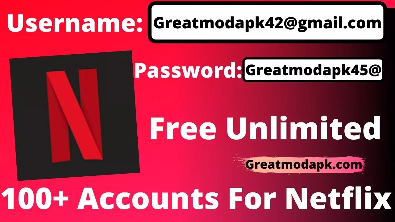 Netflix Account Generator