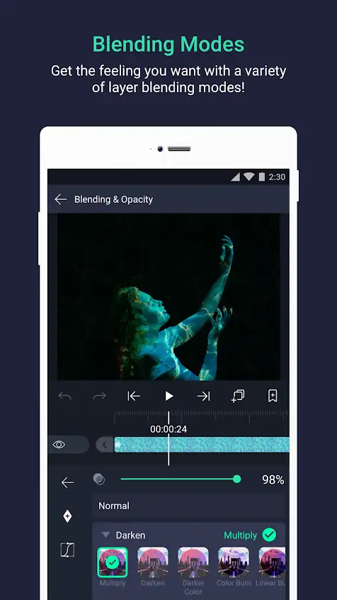 Alight Motion User-interface