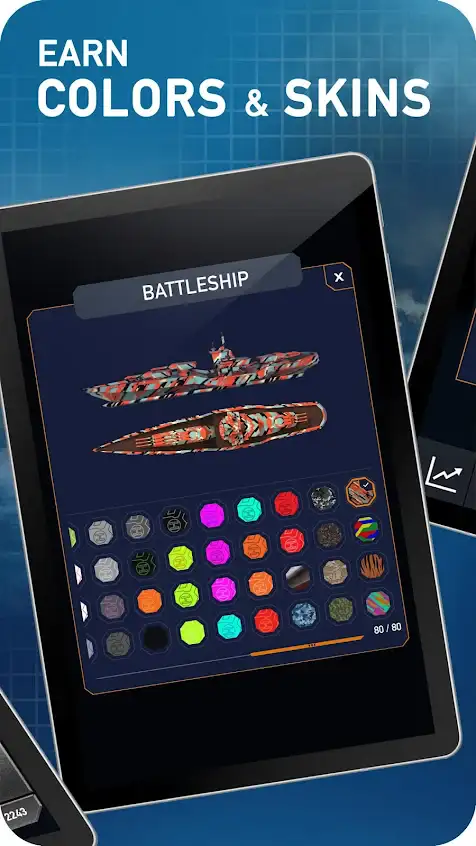 Fleet Battle Mod APK v2.1.920 (Unlimited Colors Skins, Money)