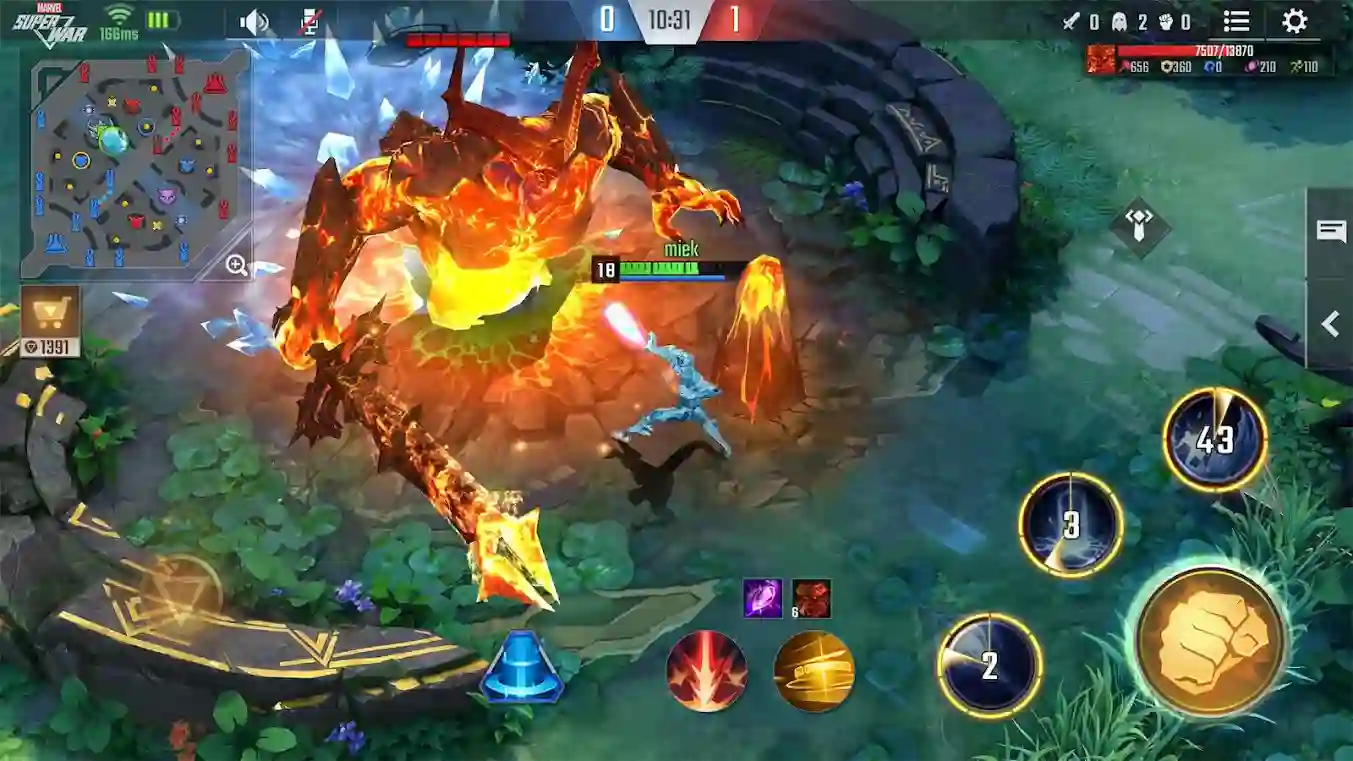 Marvel Super War Mod Features