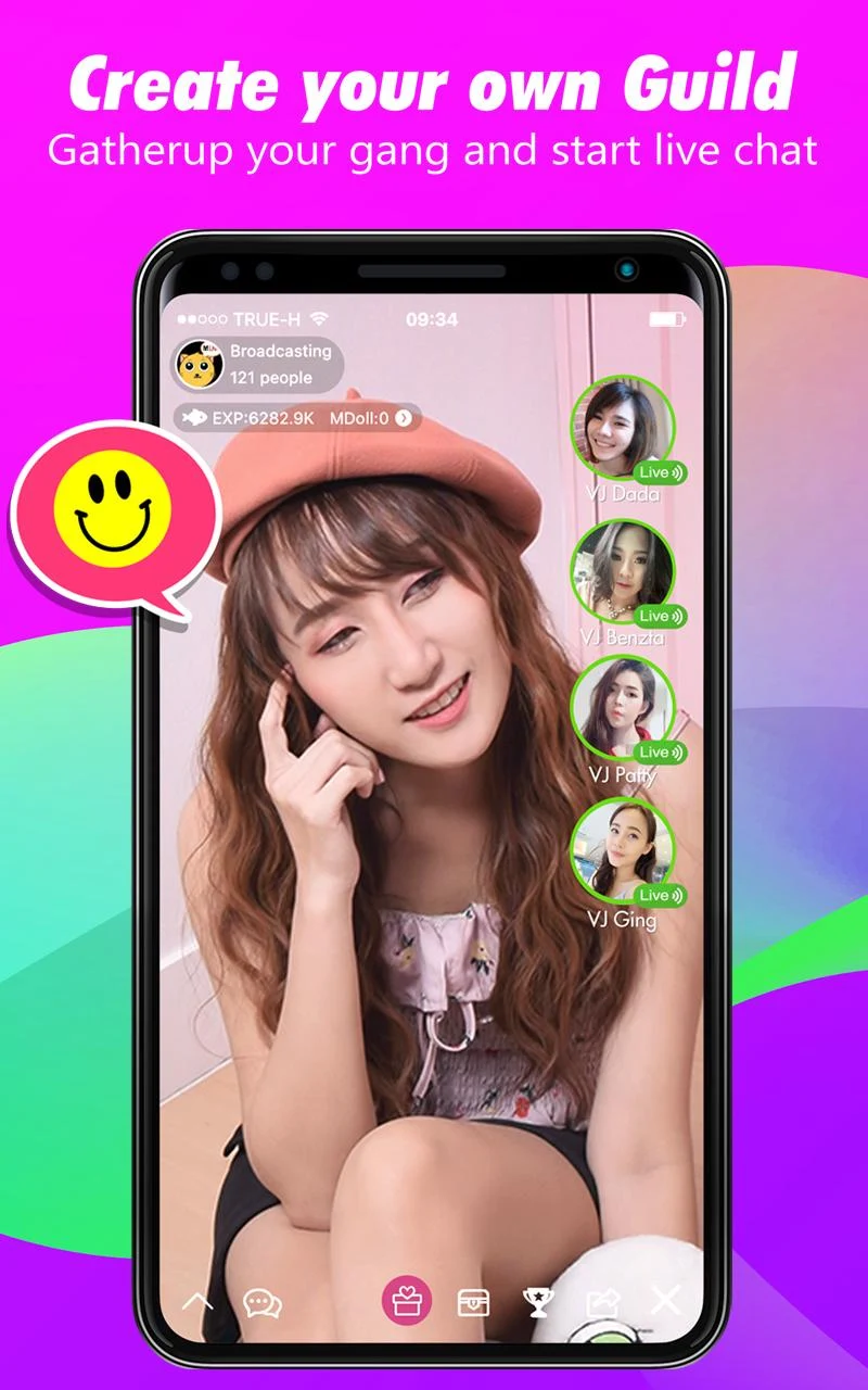 Mlive Mod APK v2.3.8.0 (Unlocked Room, Features Unlocked)
