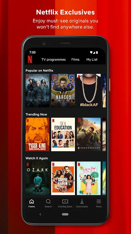 Netflix Mod APK v8.93.1 (No Ads, Premium 4K Web Series)