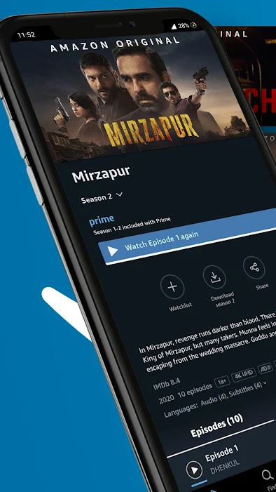 Amazon Prime Mod APK v3.0.359 (Prime Subscription Unlocked, Activated)