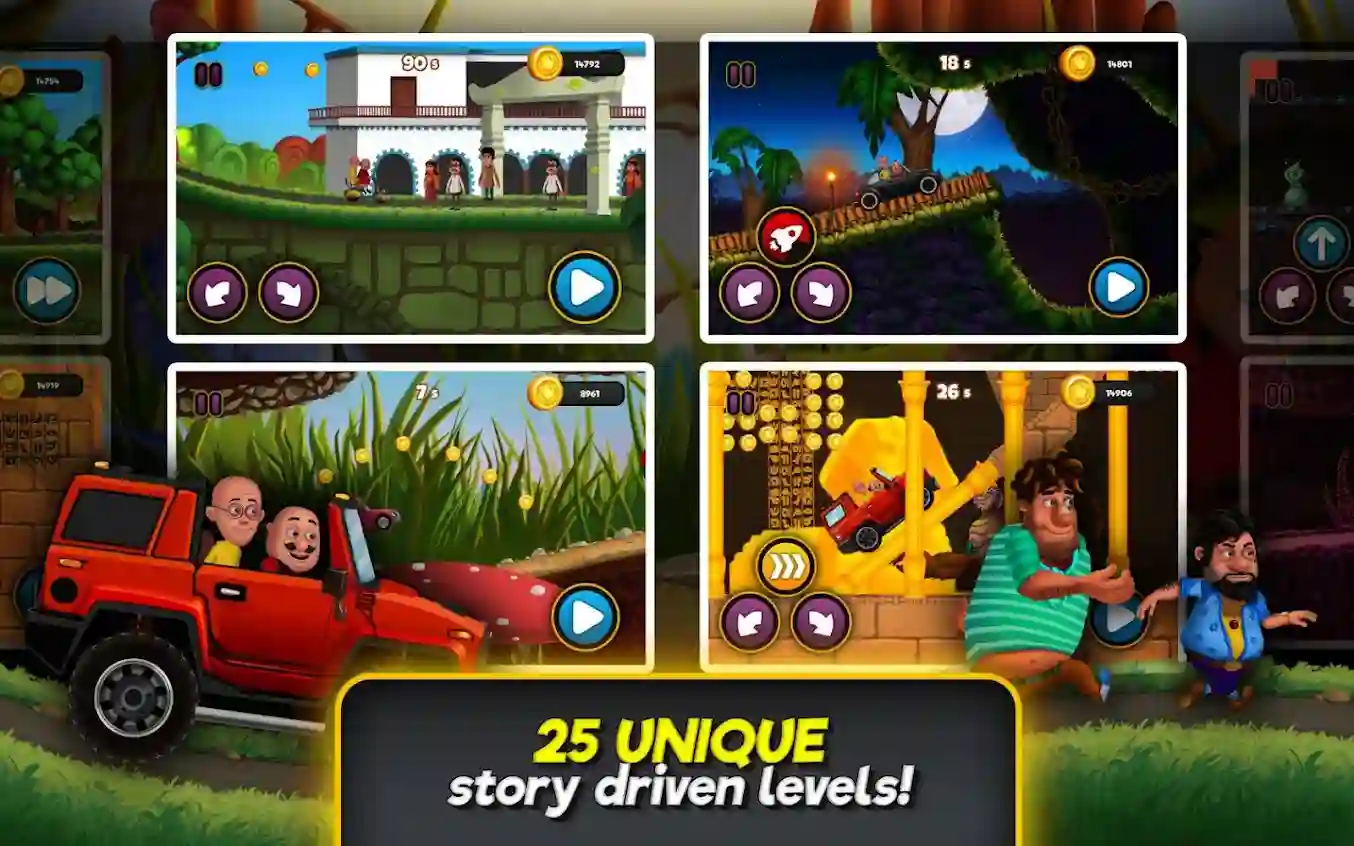 What is Motu Patlu Speed Racing?