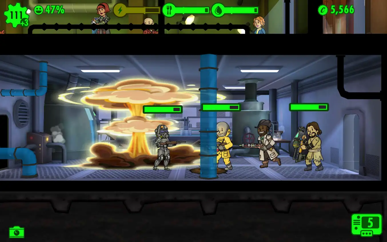 Fallout Shelter Gameplay