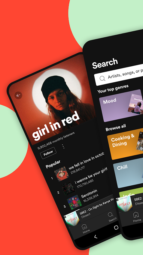 Spotify Premium APK v8.8.28.409 (Offiline Mode, No ADS)