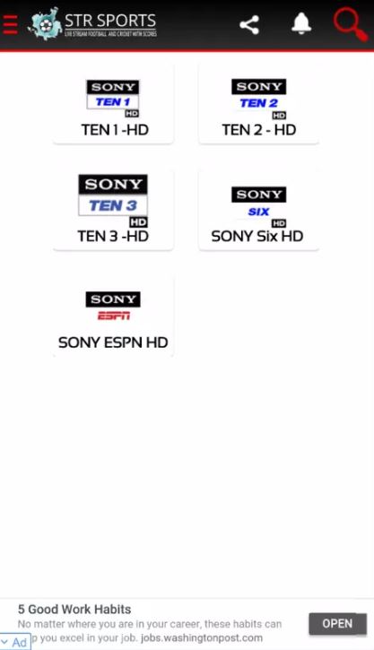 STR Sports APK v9.3 (Live Score Update & Leagues Matches)