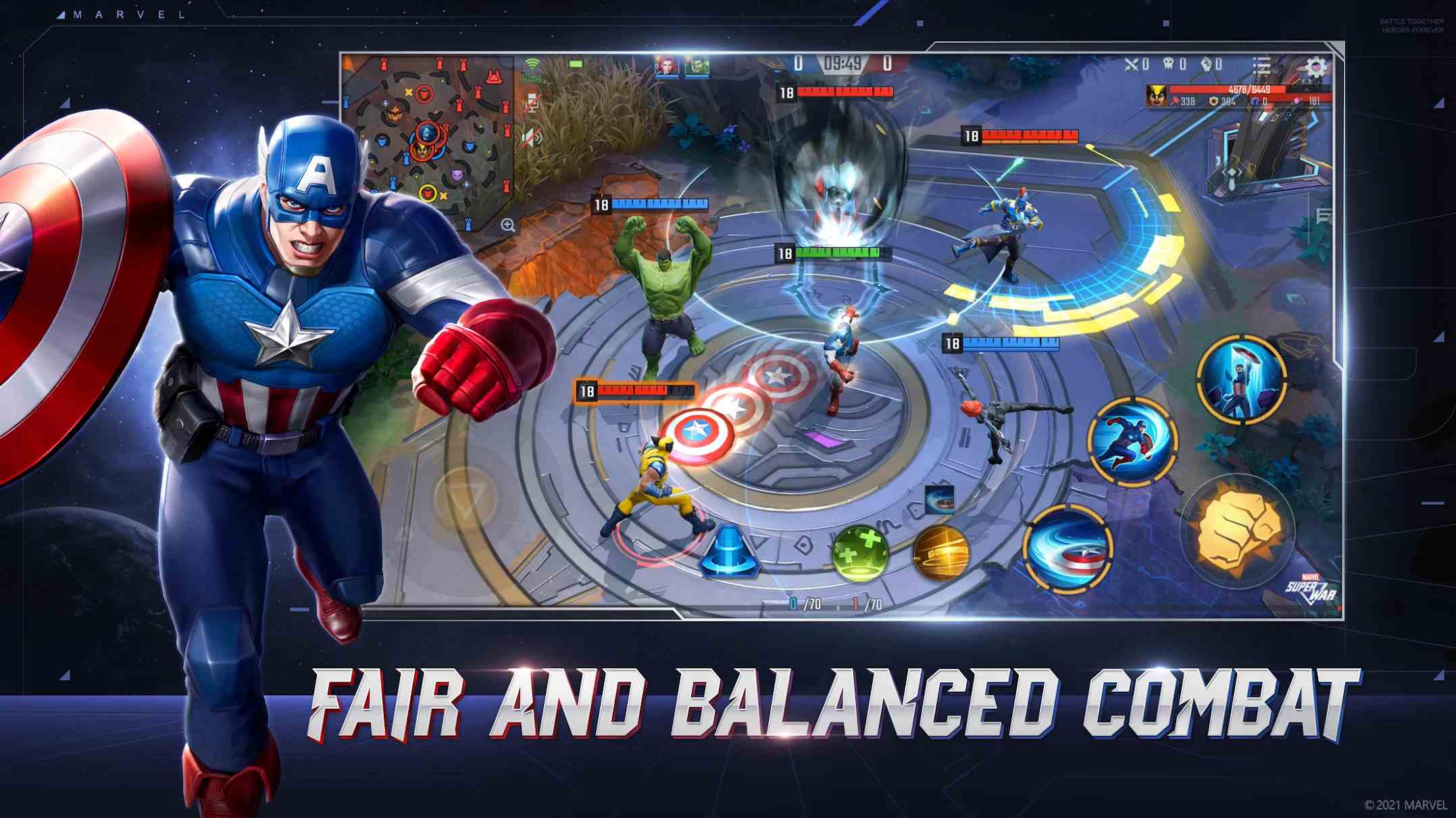 About Marvel Super War Mod Apk