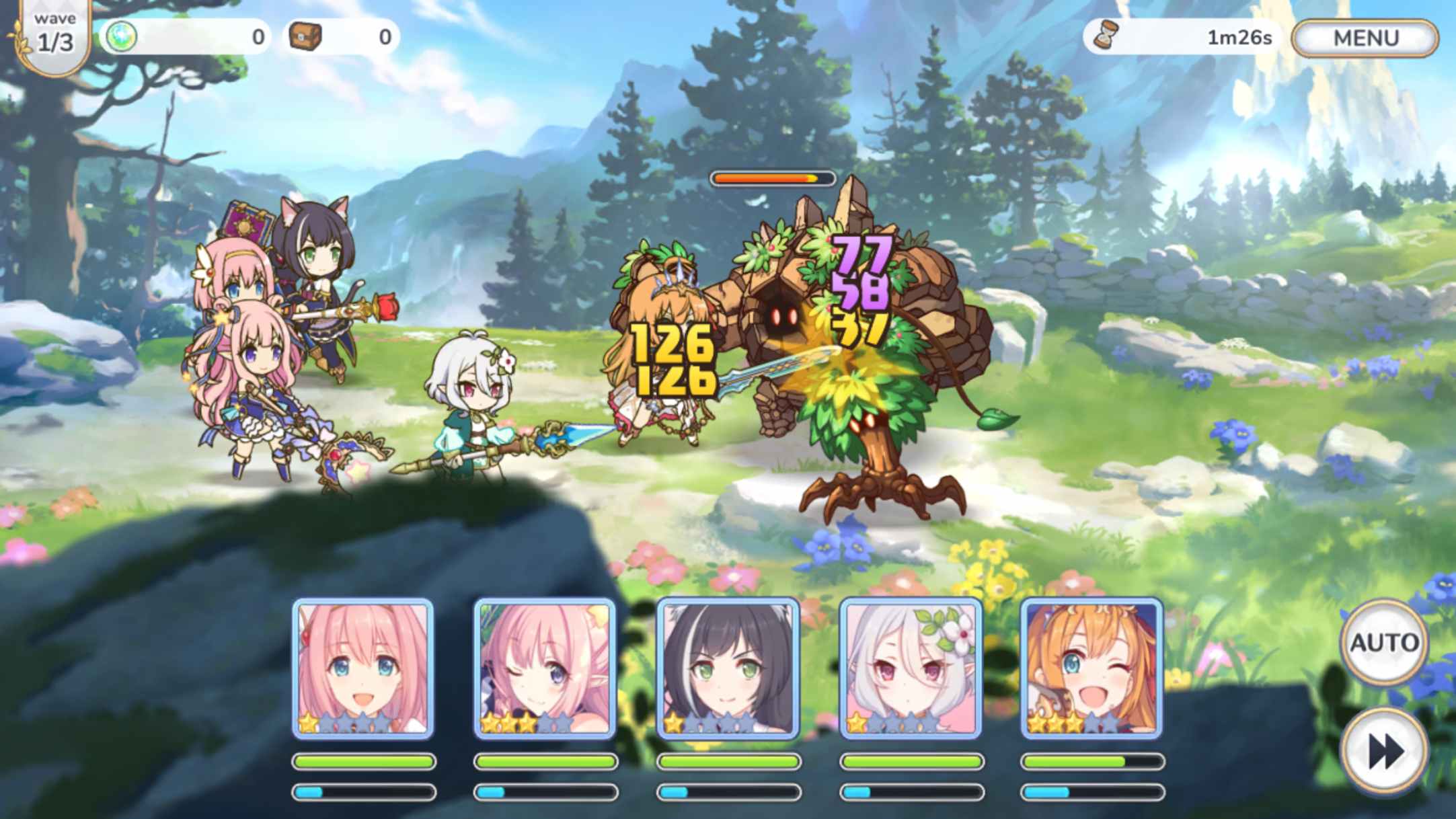 The Gameplay Of Princess Connect Re: dive Mod Apk