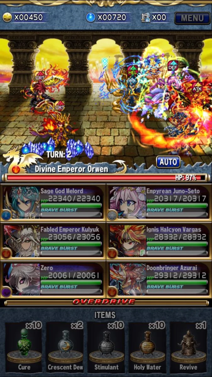 The Gameplay of Brave Frontier Mod Apk