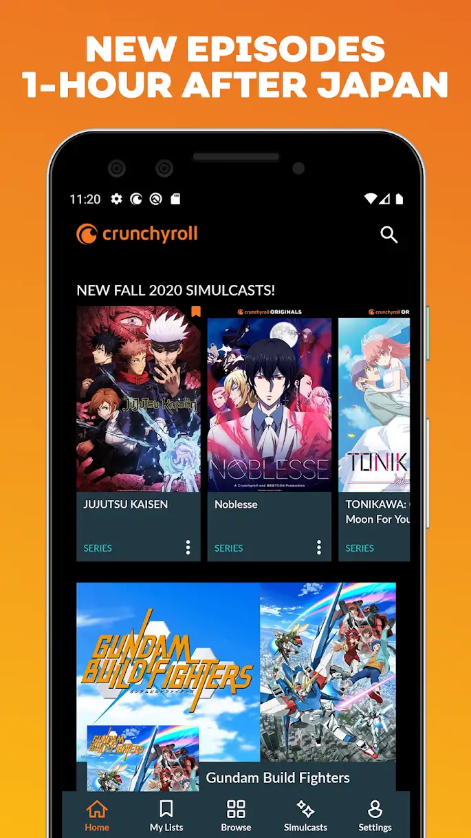 Crunchyroll Mod APK v3.32.3 (Premium Content Unlocked, ADS-FREE)