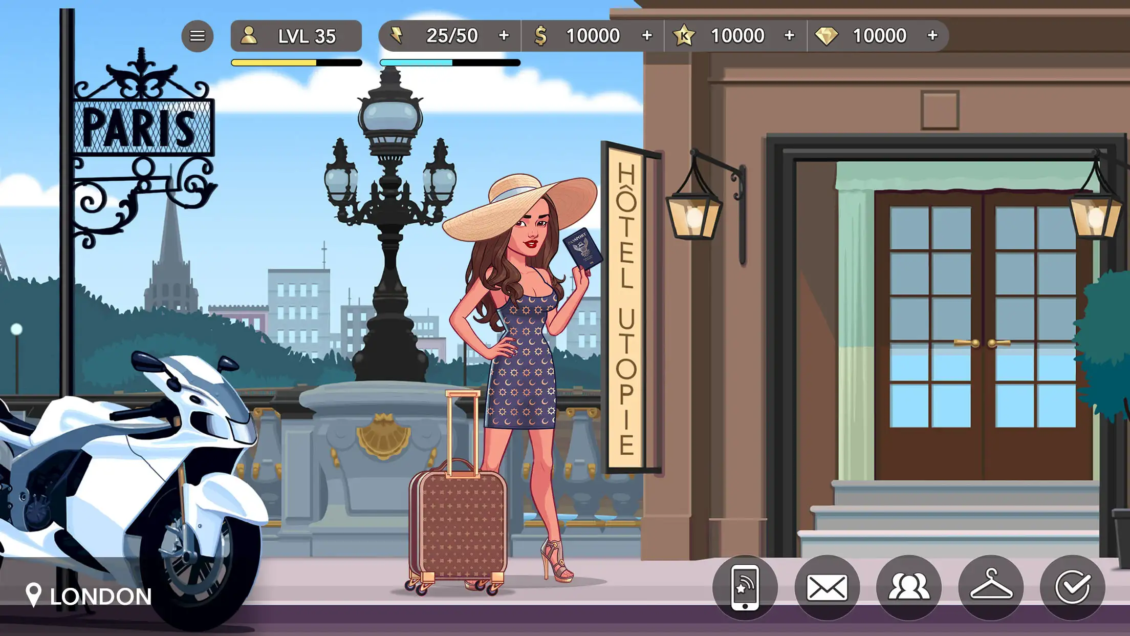 Kim Kardashian: Hollywood Mod Features