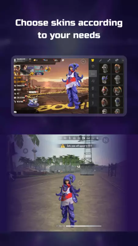 Nicoo APK v1.5.3 (Unlocked FF Skins, Unlimited Diamonds Purchase)