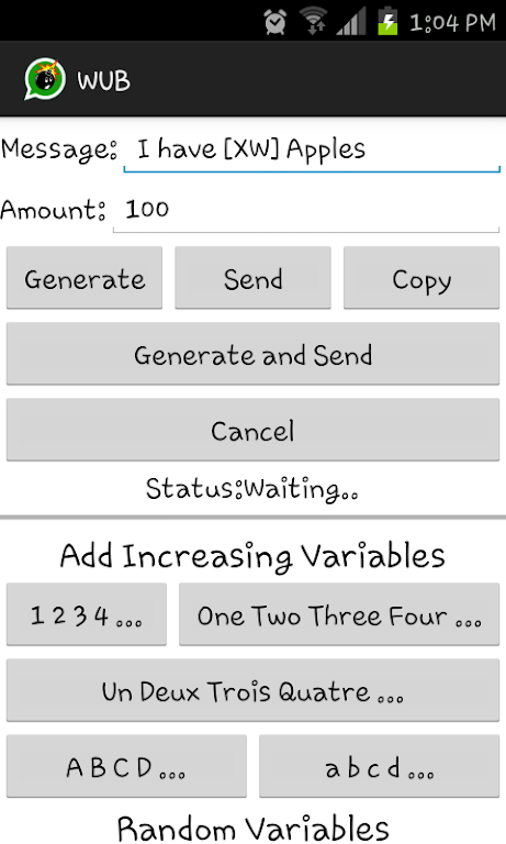 Whatsapp Ultimate Bomber APK v1.031 (BUlLK Message Send Feature)