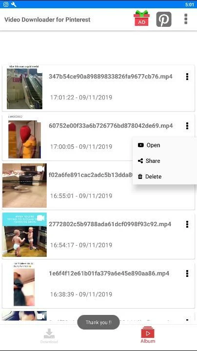 Pinterest Video Downloader Mod APK v22 (Without Watermark)