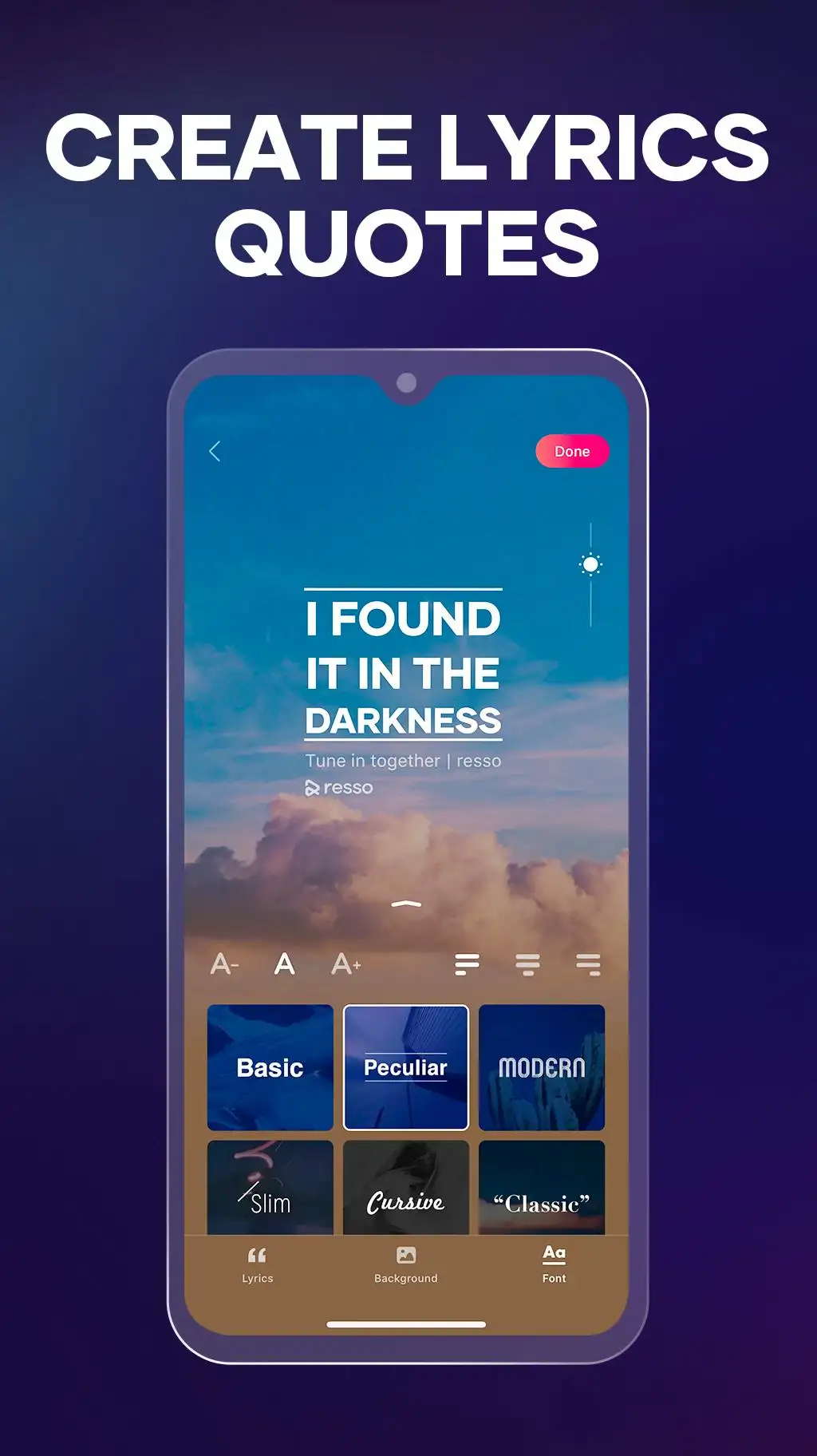Resso Mod APK v3.7.1 (Pemium Unlocked, VIP Version)