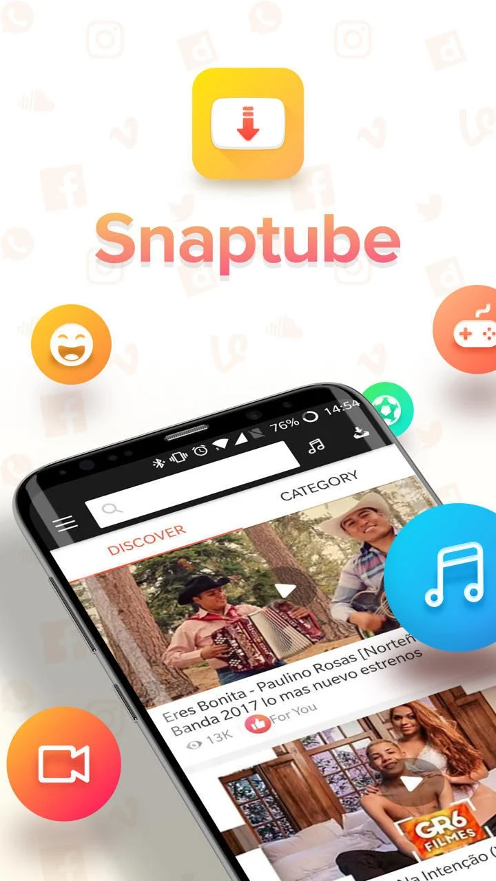 Snaptube Mod APK v7.13.1.71303601 (Premium Unlocked)
