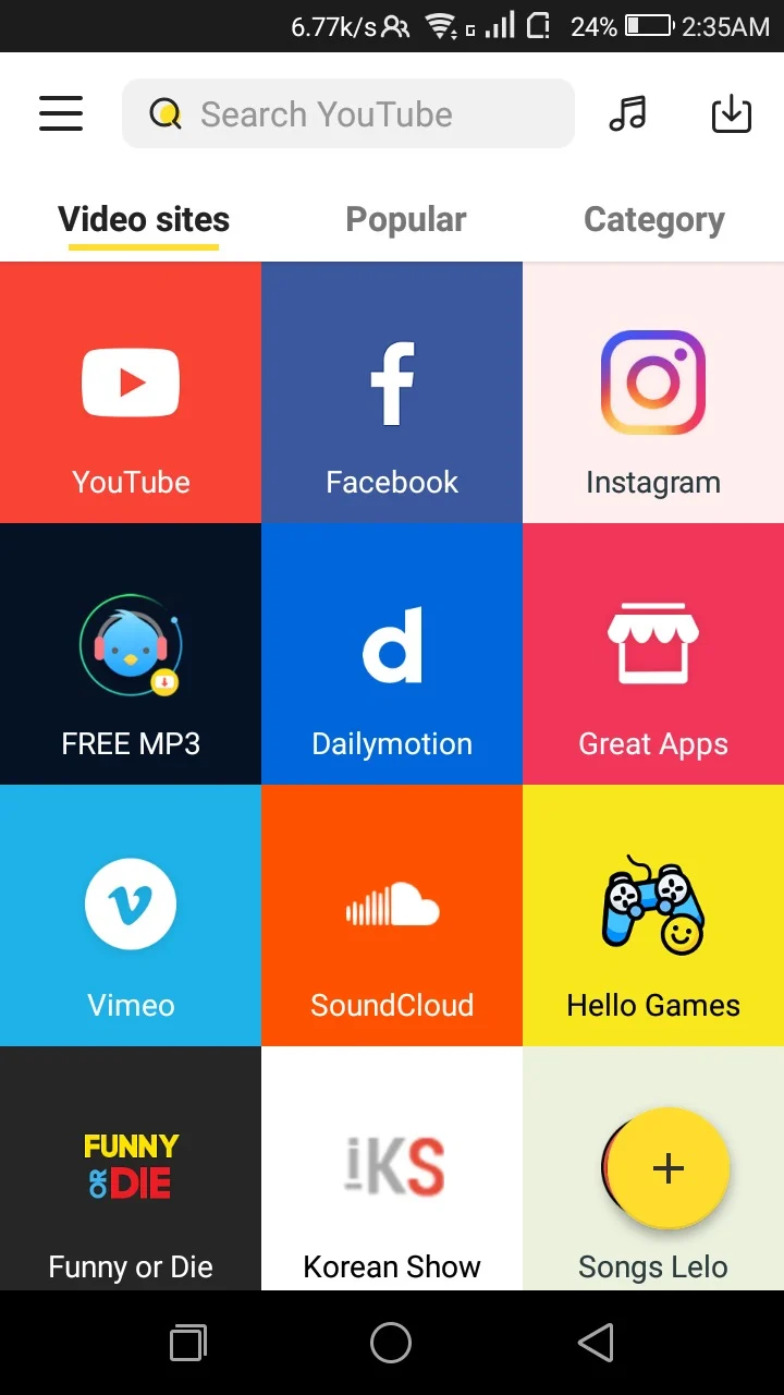Snaptube Mod APK v7.13.1.71303601 (Premium Unlocked)