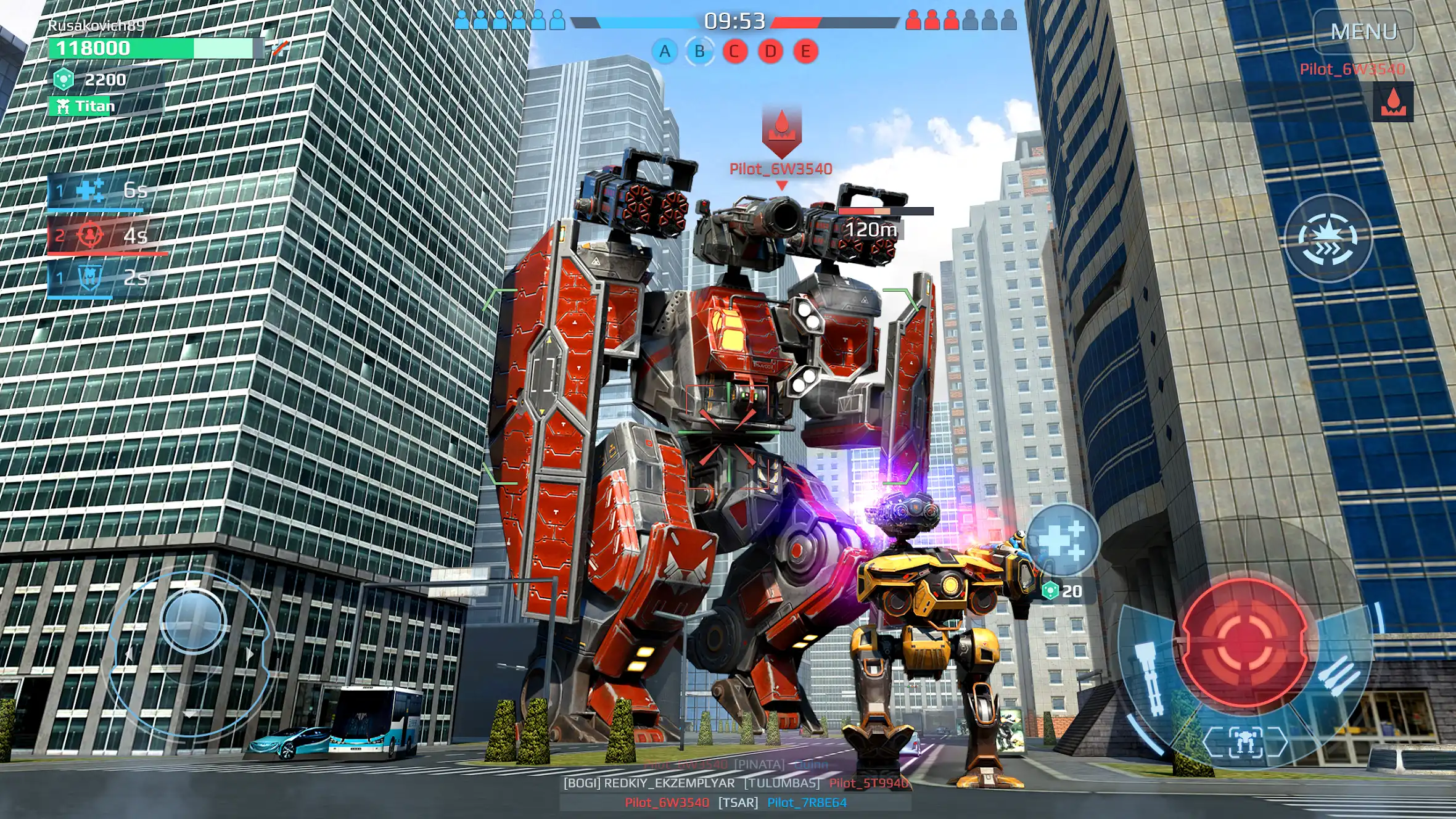 War Robots Gameplay