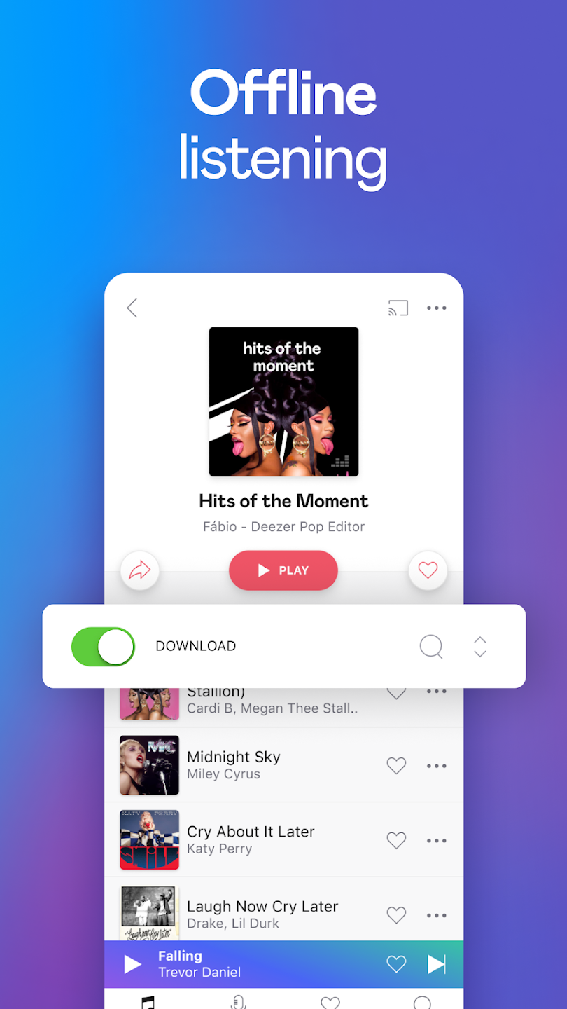 Deezer Premium APK v8.0.0.18 (VIP Unlocked, NO ADS)