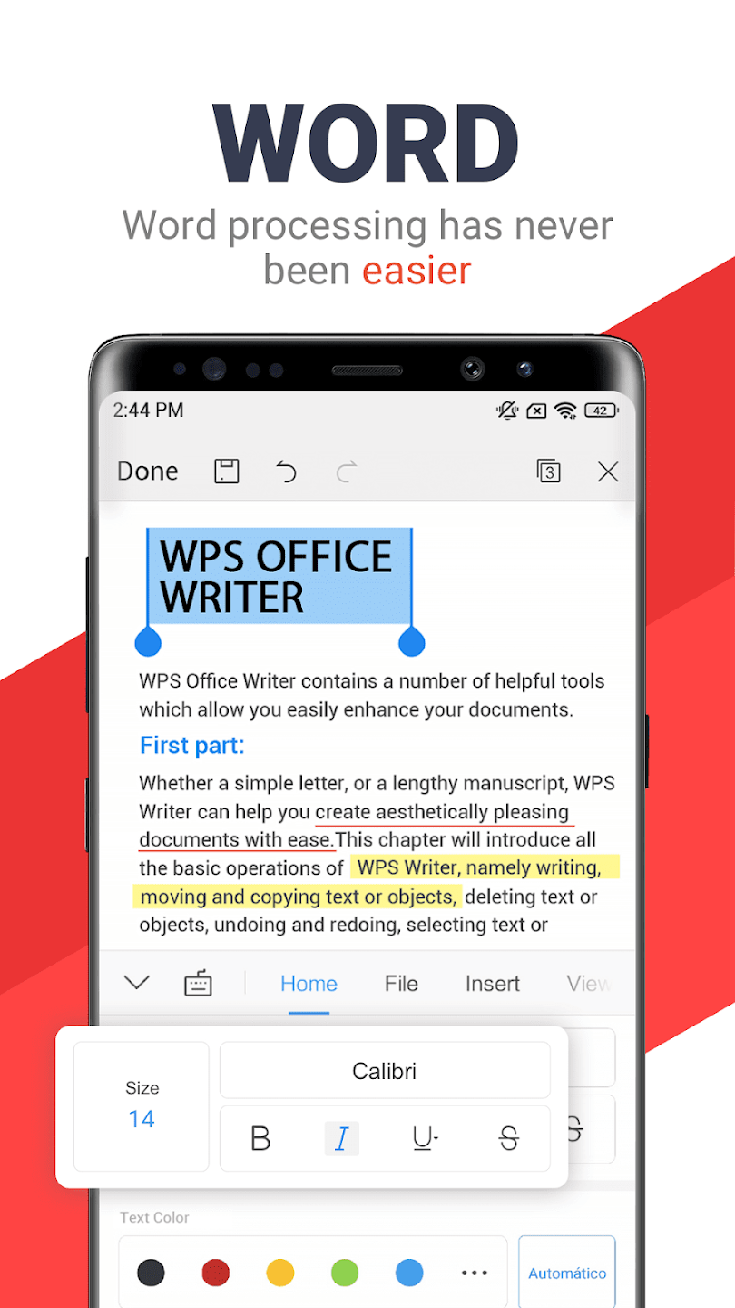 WPS Office Mod APK v18.3.1 (Premium Unlocked)