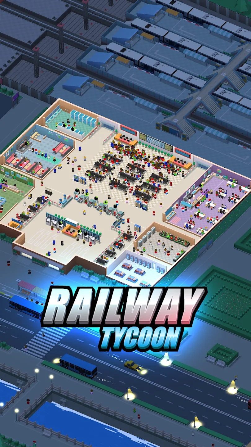 Idle Railway Tycoon Mod APK v1.560.5086 (Unlimited Money, Diamonds)
