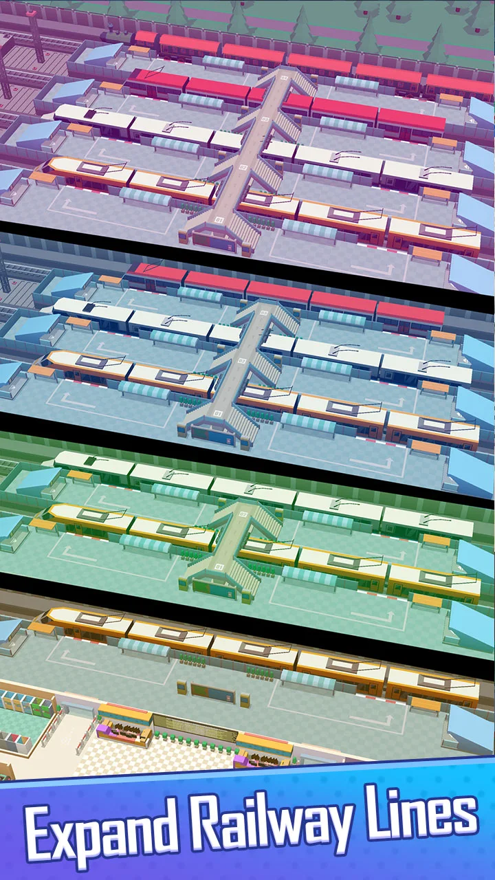 Idle Railway Tycoon Mod APK v1.560.5086 (Unlimited Money, Diamonds)